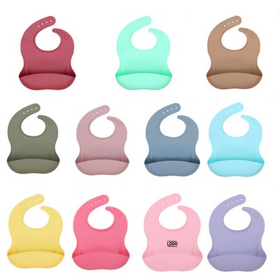 Waterproof Silicone Baby Eating Bibs