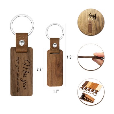 Wooden Keychain