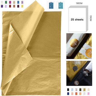 25 Sheets Gift Wrapping Tissue Paper