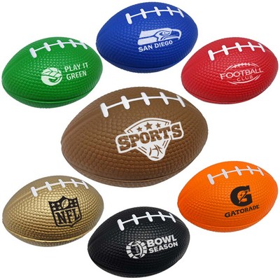 Football Stress Ball, Semi Soft And Squeezable