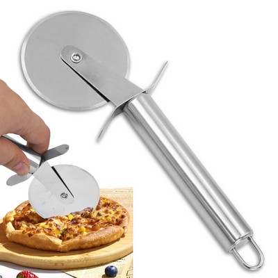 Stainless Steel Round Wheel Pizza Knife