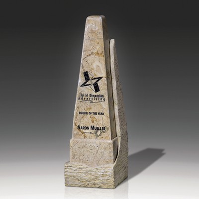 Marble Obelisk Award 6"