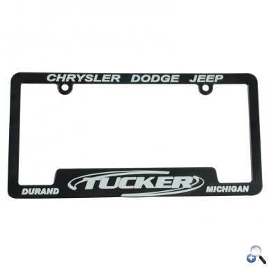 Hi-Impact 3-D Corner View License Plate Frame