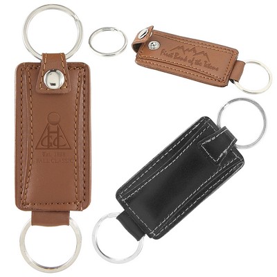 Concord Leather Valet Keytag (English Tan Beige)