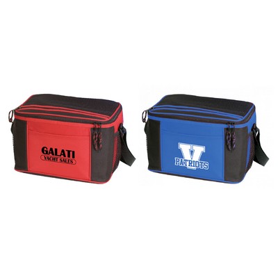 Insulated Leak-Proof Can Cooler w/ Pockets & Shoulder Strap