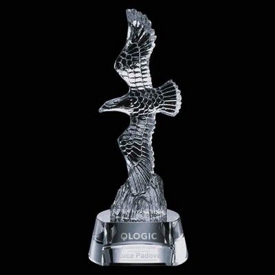 Staffordshire Crystal Eagle - 12" High