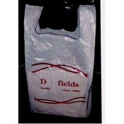 Low Density Plastic T Shirt Bag (9"x6"x22")