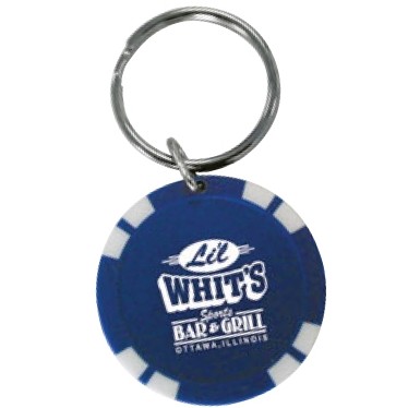 Poker Chip Keyring