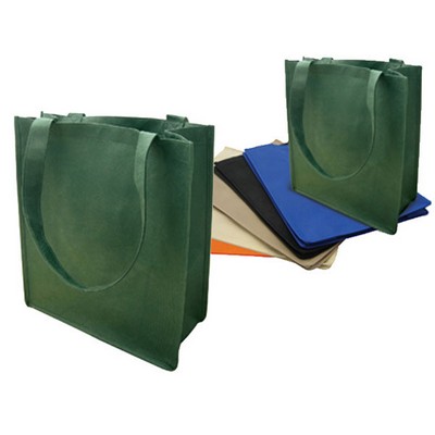 Non Woven Tote Bag w/Bottom Gusset (13"x15"x6")