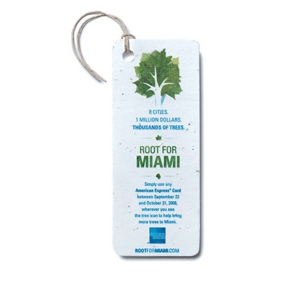 Seed Paper Product Tag, Large