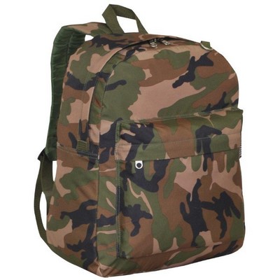 Classic Woodland Camo Backpack