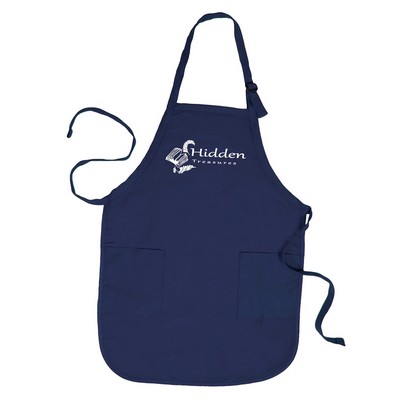 Full Length Apron - 1 Color Imprint