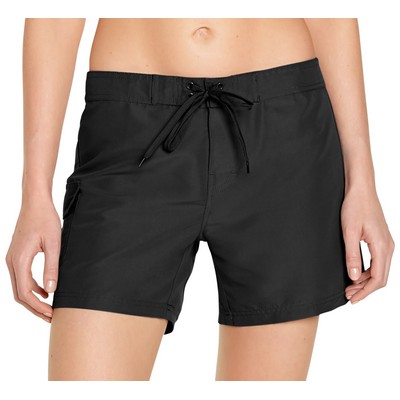 Women's Cargo Board Short - Black