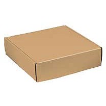 Kraft Presentation Corrugated Mailer Box (6"x6"x2")