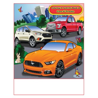 Ford Imprintable Coloring and Activity Book