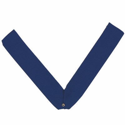 RN Series V-Neck Blue Ribbon w/Eyelet