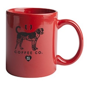 11 Oz. Vitrified C-Handle Mug (Red)