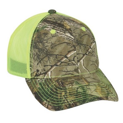 Cameo Assorted Neon Mesh Back Cap