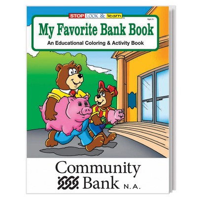 My Favorite Bank Book Coloring Book