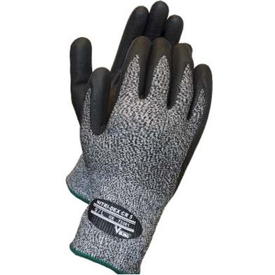 Viking® Cut Resistance NBR Palm Coated Gloves (Gray/Black)