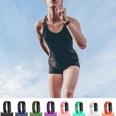 Body Temperature Blood pressure Fitness Heart Rate Pedometer Smart Wristband