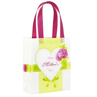 Custom 120g Laminated Non-Woven Gift Bag 10"x12"x4"