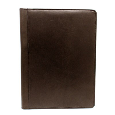 Ashlin® Designer Expresso Brown Raferty Bifold Writing Case w/Notepad