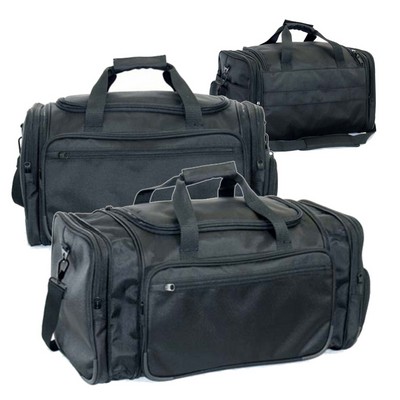 20" Ballistic Polyester Expandable Travel Duffel Bag