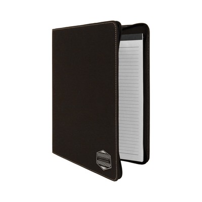 Zipper Leatherette Portfolio