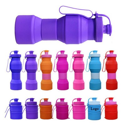 Folding Silicone Water Bottle