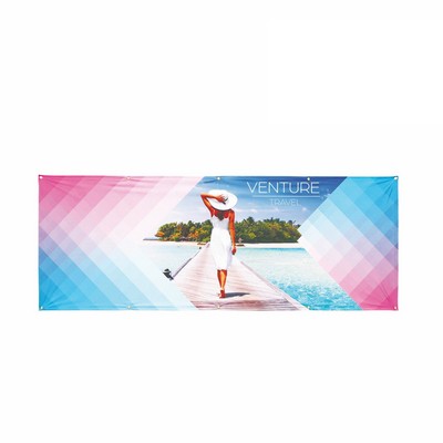 ONE CHOICE 8ft. x 3ft. Custom Outdoor Mesh Banner