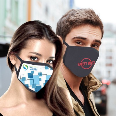 Full Color Sublimation Cotton Face Mask