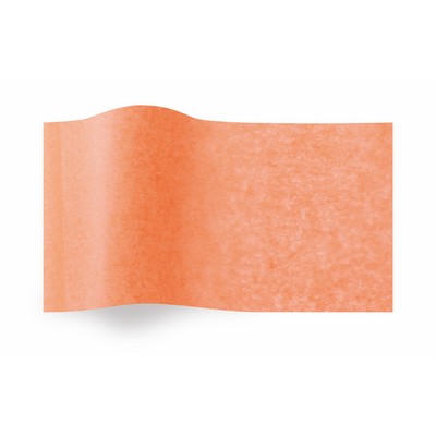 Coral Pink Colored Wrapping Tissue (20"x30")