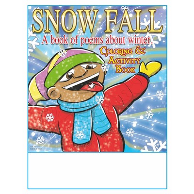 Snow Fall Imprintable Coloring and Activity Book