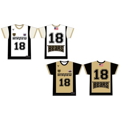 LACROSSE - Custom Sublimated reversable sleeve jersey