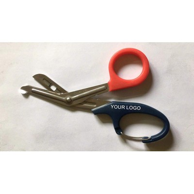 7.3" Trauma Shears Bandage Medical Scissors with Two Different Color Handles