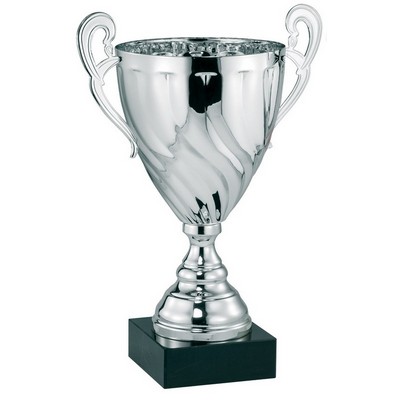 Silver Trophy Cup 15" H