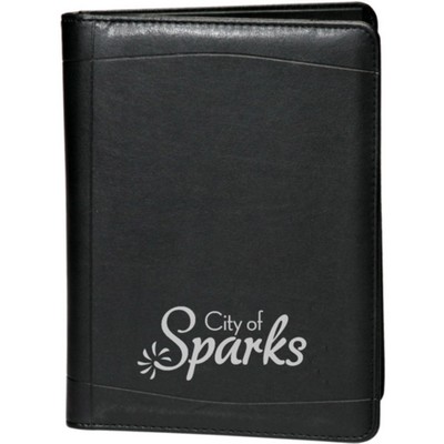 Engraved Leather Padfolios