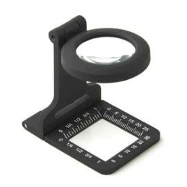 Carson® Metal LinenTest™ Glass Loupe Magnifier (5x30mm)