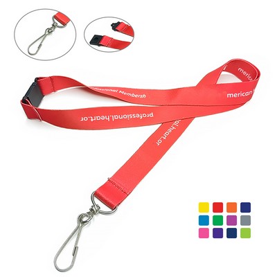 Custom Lanyard w/Security Buckle