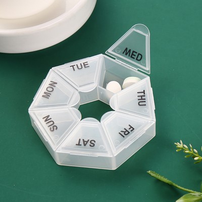 7 Day Octagon Travel Pill Box/Organizer