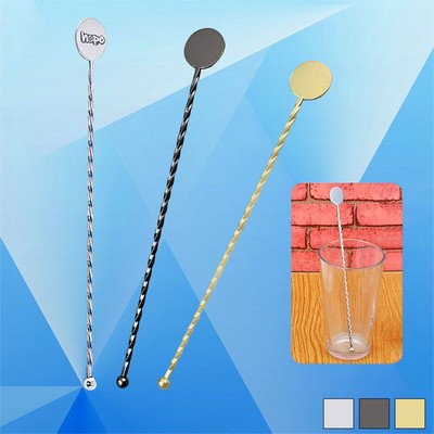 9" Stainless Steel Cocktail Stirrer