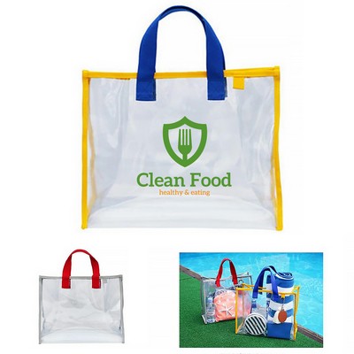 Clear Stadium Tote Bag