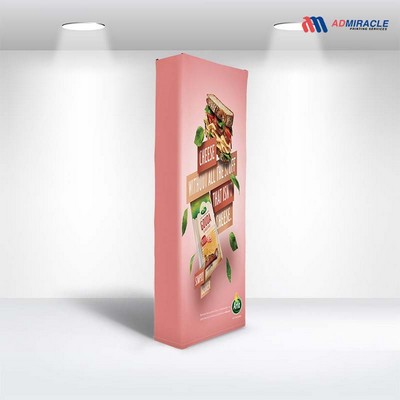 Straight Fabric Popup Displays (Fabric + Display) 2.5ft