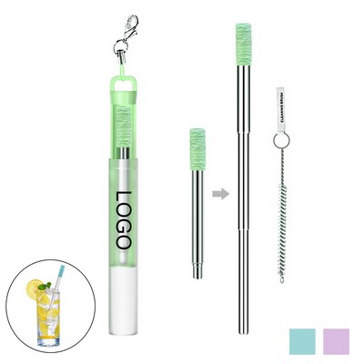 Reusable Stainless Steel Straw Kit