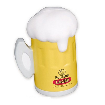 PU Beer Mug Stress Reliever