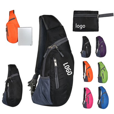 Foldable Sling Bags With Adjustable Buckle