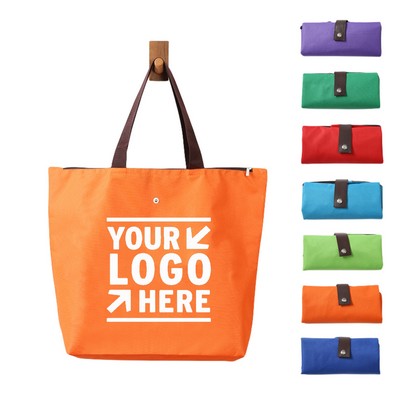 Folding Oxford Cloth Waterproof Shopping Bag