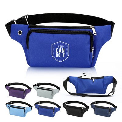 3 Zipper Fanny Pack