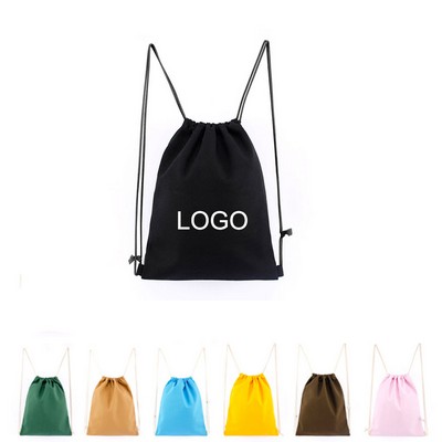 12oz Canvas Drawstring Backpack